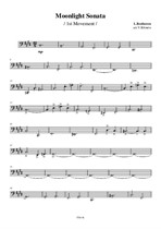 Moonlight Sonata – 1st mov – cello part