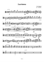 Lacrimosa W.A. Mozart – Viola Part